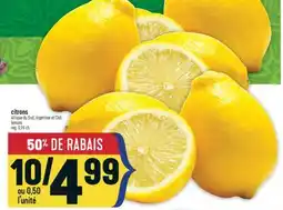 Marché Adonis CITRONS | LEMONS offer