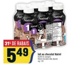 Marché Adonis LAIT AU CHOCOLAT NATREL | NATREL CHOCOLATE MILK offer