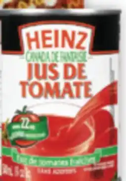 Marché Adonis JUS DE TOMATE HEINZ | HEINZ TOMATO JUICE offer