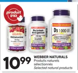 Brunet WEBBER NATURALS Produits naturels sélectionnés offer