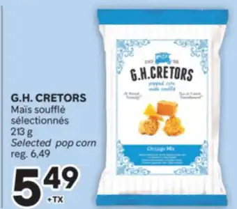 Brunet G. H. CRETORS Maïs soufflé sélectionnés offer