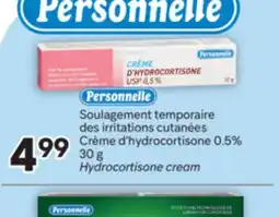 Brunet PERSONNELLE Soulagement temporaire des irritations cutanées Crème d'hydrocortisone 0.5% offer