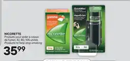 Brunet NICORETTE Produits pour aider à cesser de fumer offer