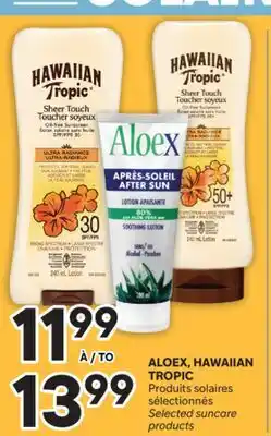 Brunet ALOEX, HAWAIIAN TROPIC Produits solaires sélectionnés offer