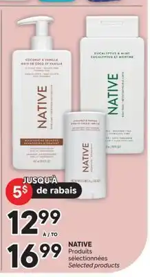 Brunet NATIVE Produits sélectionnées offer