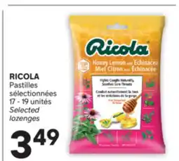 Brunet RICOLA Pastilles sélectionnées offer