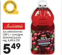 Brunet IRRESISTIBLE Jus sélectionnés offer