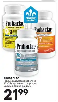 Brunet PROBACLAC Produits naturels sélectionnés offer