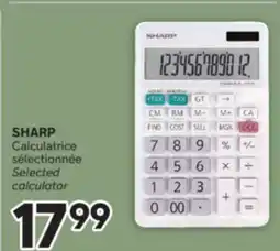Brunet SHARP Calculatrice sélectionnée offer