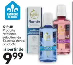 Brunet X-PUR Produits dentaires sélectionnés offer