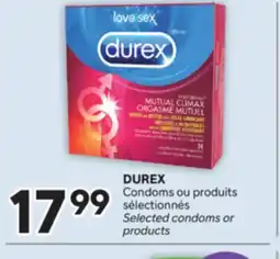 Brunet DUREX Condoms ou produits sélectionnés offer