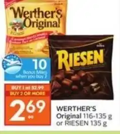 Sobeys Werthers Original offer