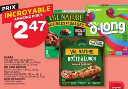 Marches Tradition VAL NATURE OR BETTY CROCKER FRUIT-O-LONG, BARS OR SNACKS offer