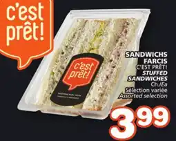 Marches Tradition C'EST PRÊT! STUFFED SANDWICHES offer