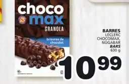 Marches Tradition LECLERC CHOCOMAX, NÜGABAR BARS offer