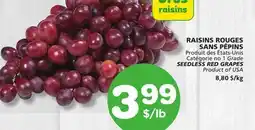 Marches Tradition SEEDLESS RED GRAPES offer