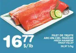 Marches Tradition FRESH RAINBOW TROUT FILLET offer