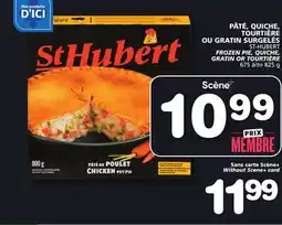 Marches Tradition ST-HUBERT FROZEN PIE, QUICHE GRATIN OR TOURTIÈRE offer