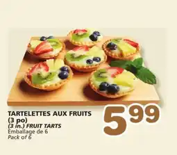 Marches Tradition (3 in.) FRUIT TARTS offer