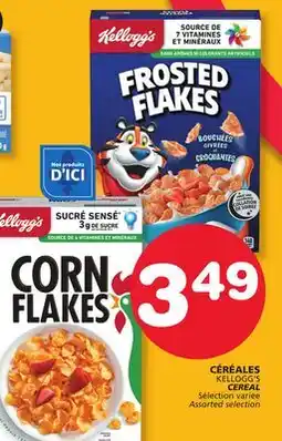 Marches Tradition KELLOGG'S CEREAL offer