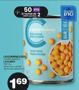 Marches Tradition COMPLIMENTS LEGUMES offer