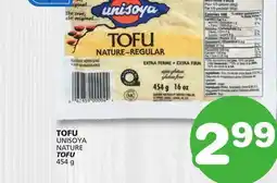 Marches Tradition UNISOYA TOFU offer