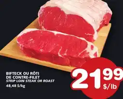 Marches Tradition STRIP LOIN STEAK OR ROAST offer