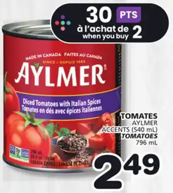 Marches Tradition AYLMER ACCENTS TOMATOES offer
