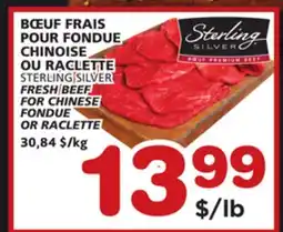 Marches Tradition STERLING SILVER FRESH BEEF FOR CHINESE FONDUE OR RACLETTE offer