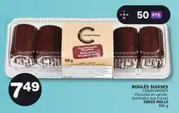 Marches Tradition COMPLIMENTS SWISS ROLLS offer