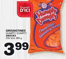 Marches Tradition HUMPTY DUMPTY SNACKS offer