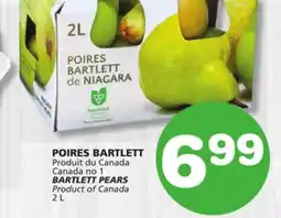 Marches Tradition BARTLETT PEARS offer