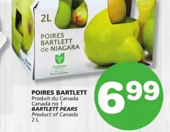 Marches Tradition BARTLETT PEARS offer