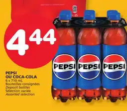 Marches Tradition PEPSI OU COCA-COLA offer