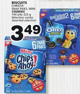 Marches Tradition CHRISTIE SNAK PAKS, MINI COOKIES offer