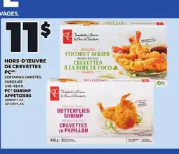 Provigo HORS-D'ŒUVRE DE CREVETTES PC, 340-454 G offer