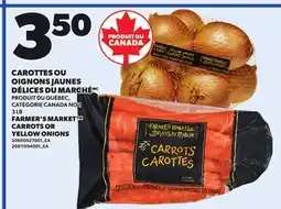 Provigo FARMER'S MARKET CARROTS OR YELLOW ONIONS, 3 LB offer