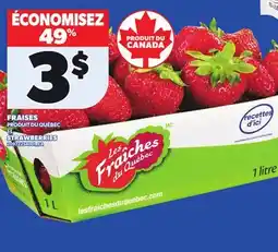Provigo STRAWBERRIES, 1 L offer