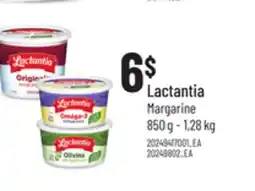 Provigo LACTANTIA MARGARINE, 850 G - 1,28 KG offer