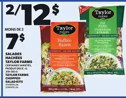 Provigo TAYLOR FARMS CHOPPED SALAD KITS, 319-383 G offer