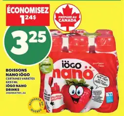 Provigo iÖGO NANO DRINKS, 6X93 ML offer