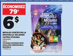 Provigo VIVASEA COOKED NEW ZEALAND GREENSHELL MUSSELS, 500 G offer