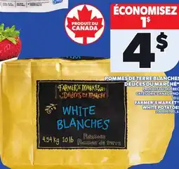 Provigo FARMER'S MARKET WHITE POTATOES, 10 LB offer