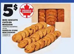 Provigo BAKED IN-STORE MINI COOKIES, 24 UN offer