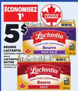 Provigo LACTANTIA BUTTER, 454 G offer