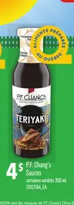 Provigo P.F. CHANG'S SAUCES, 350 mL offer