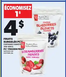 Provigo PC FROZEN FRUIT, 300-600 G offer