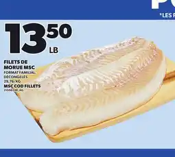 Provigo MSC COD FILLETS offer