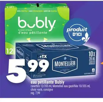 Marche Ami Eau pétillante Bubly offer