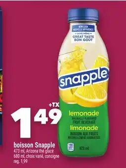 Marche Ami BOISSON SNAPPLE offer
